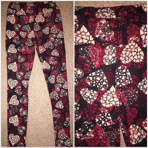 LLR Valentines Leggings - NWOT - OS *PRICE FIRM*